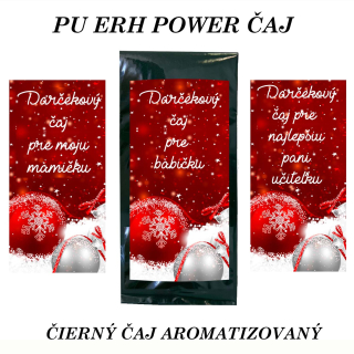 Vianočný darčekový PU ERH čaj - PU ERH POWER - váš text